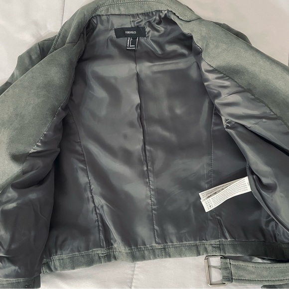 🆕FOREVER 21 Faux Suede Jacket - Picture 4 of 5